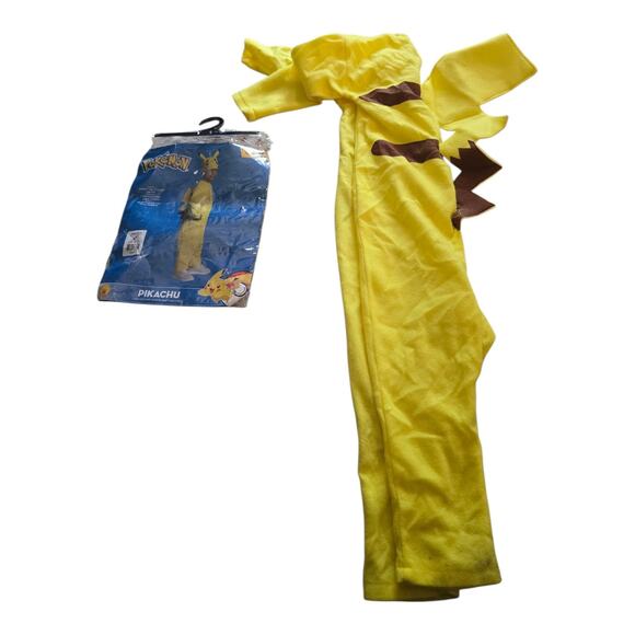 Pokemon Pikachu Costume SZ S 4-6 Rubies Halloween Role Play NO HAT - Picture 3 of 7